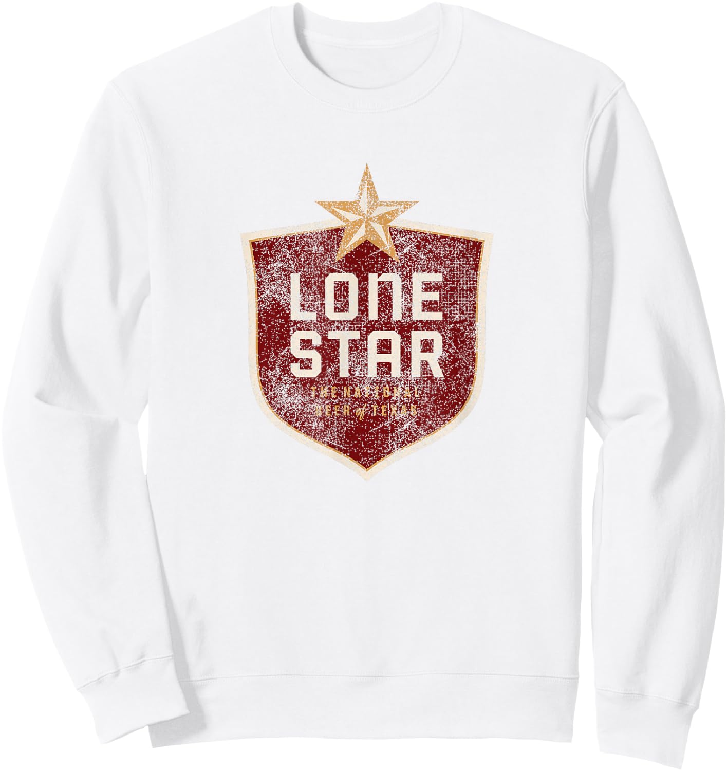 Lone Star Beer Classic Sweatshirt - Sweatshirt | White