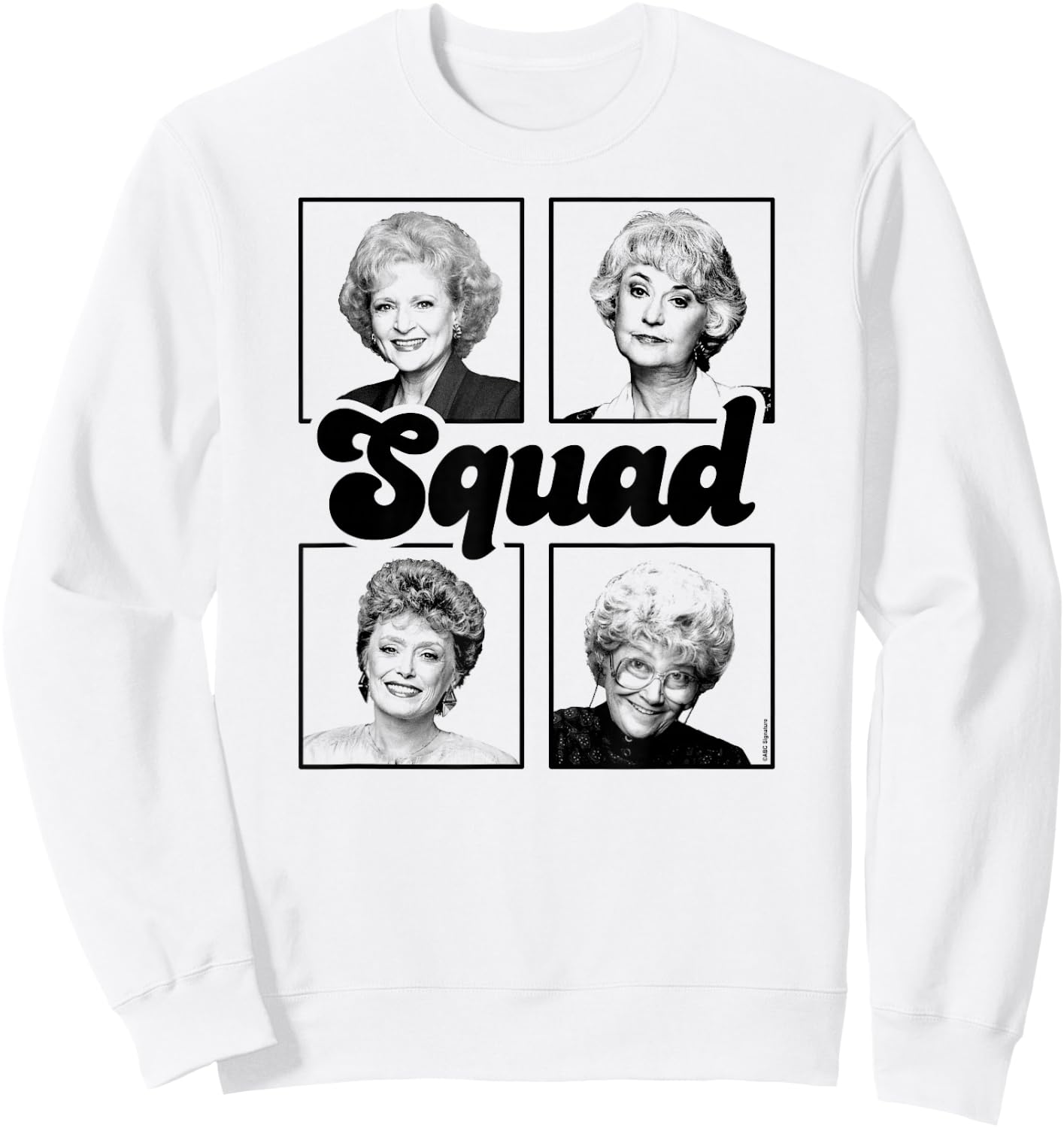 The Golden Girls - Squad Sweatshirt - Sweatshirt | White