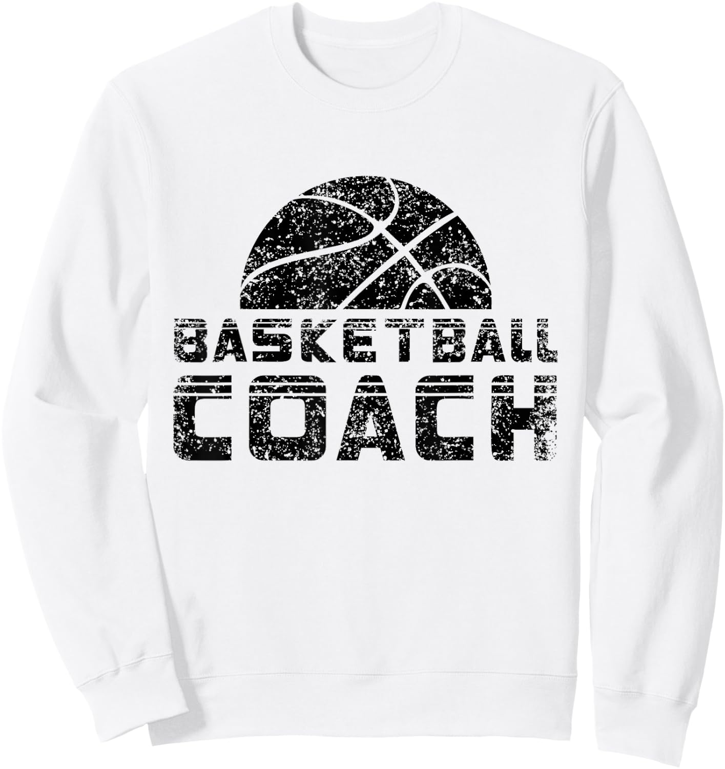Basketball Coach Coaching Basketballer Trainer Sweatshirt - Sweatshirt | White