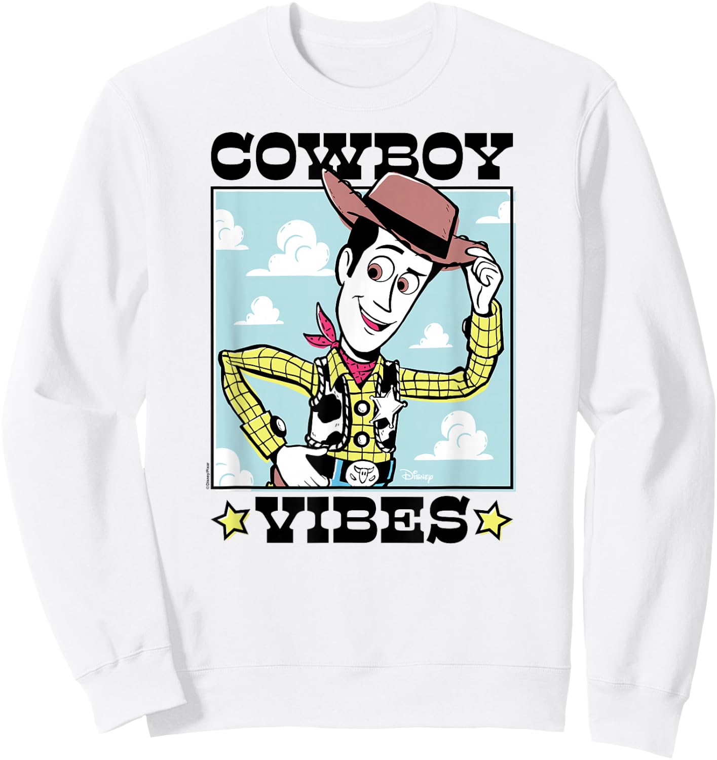 Toy Story - Cowboy Vibes Sweatshirt - Sweatshirt | White