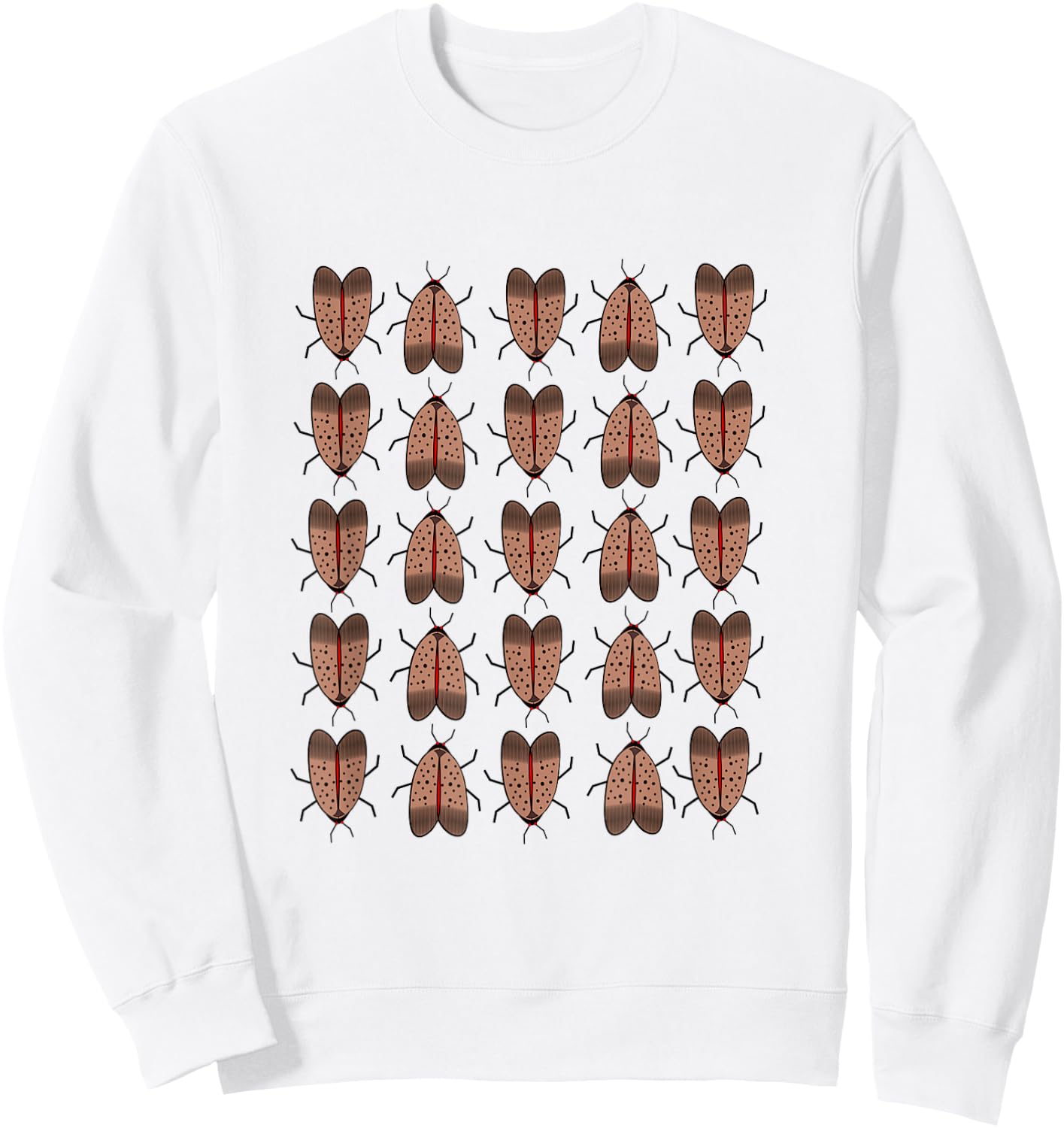Spotted LanternFlies Sweatshirt - Sweatshirt | White