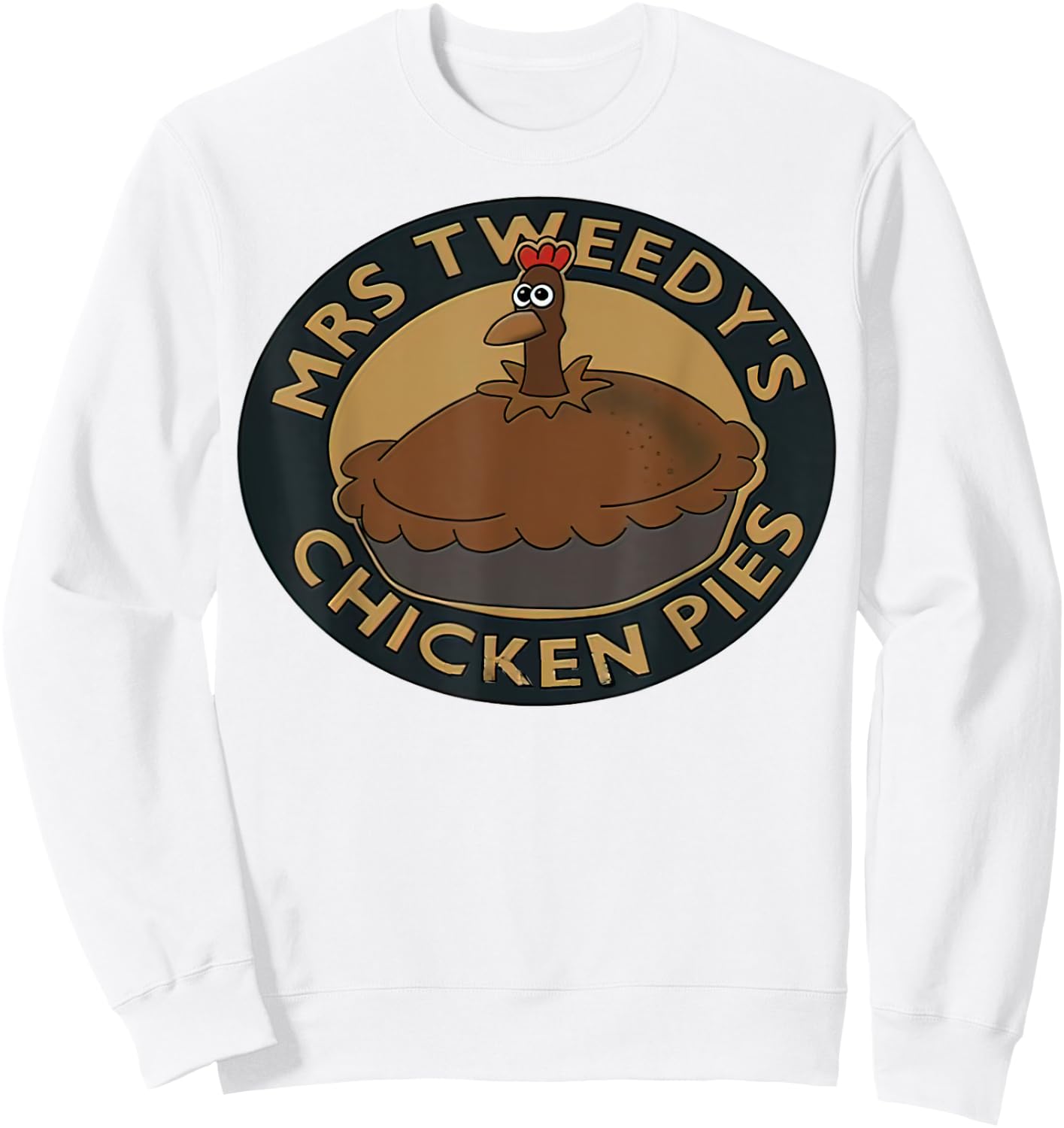 Mrs.Tweedy’s Chicken Pies Sweatshirt - Sweatshirt | White