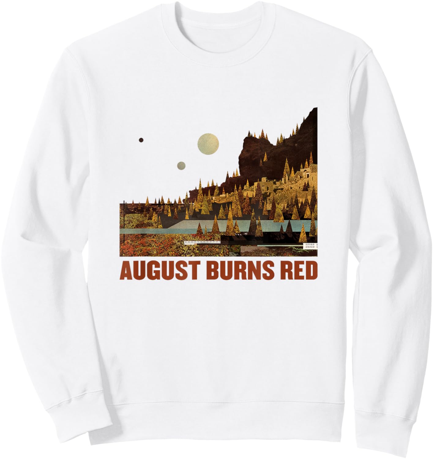 August Burns Red - Found In Far Away Places Cover Sweatshirt - Sweatshirt | White