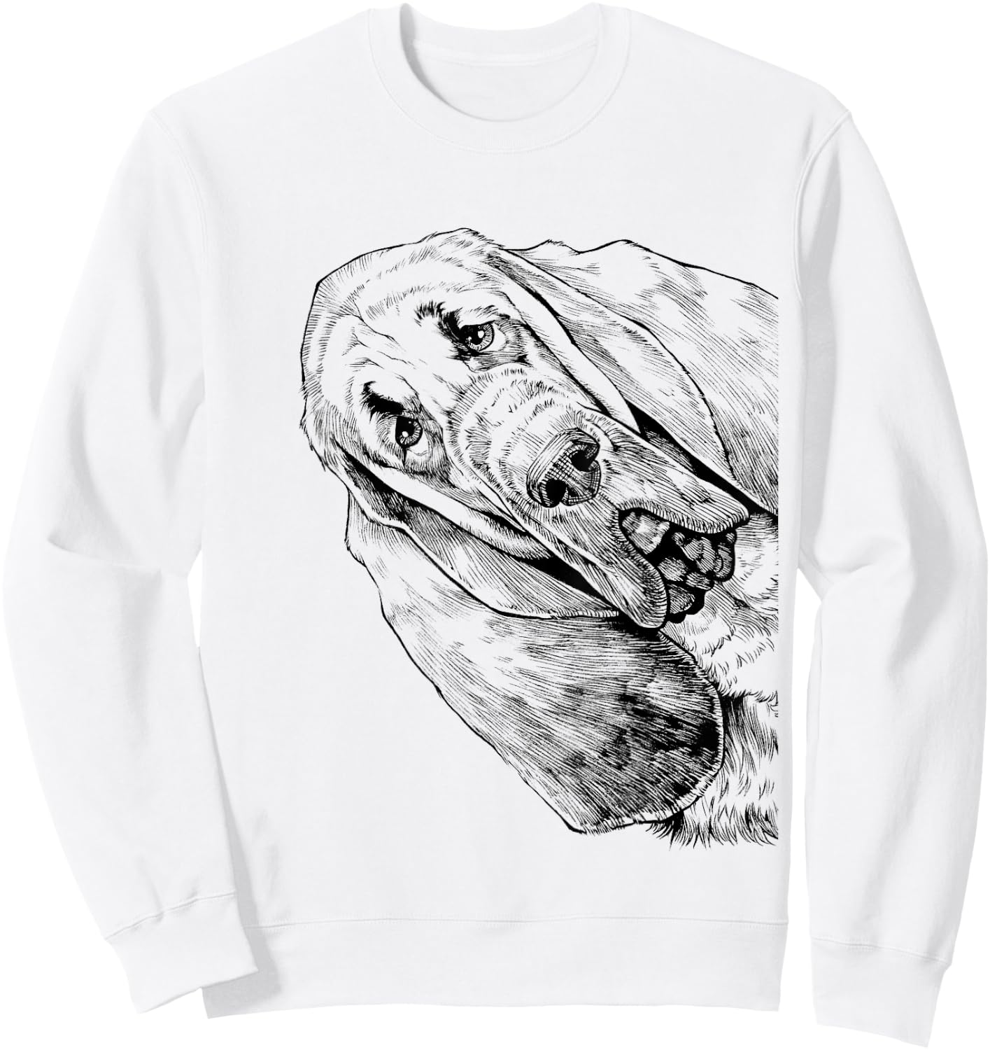 Bloodhound Mom Dog Dad My Dog Tilts His Head Just Like You Men Women Kids Sweatshirt - Sweatshirt | White