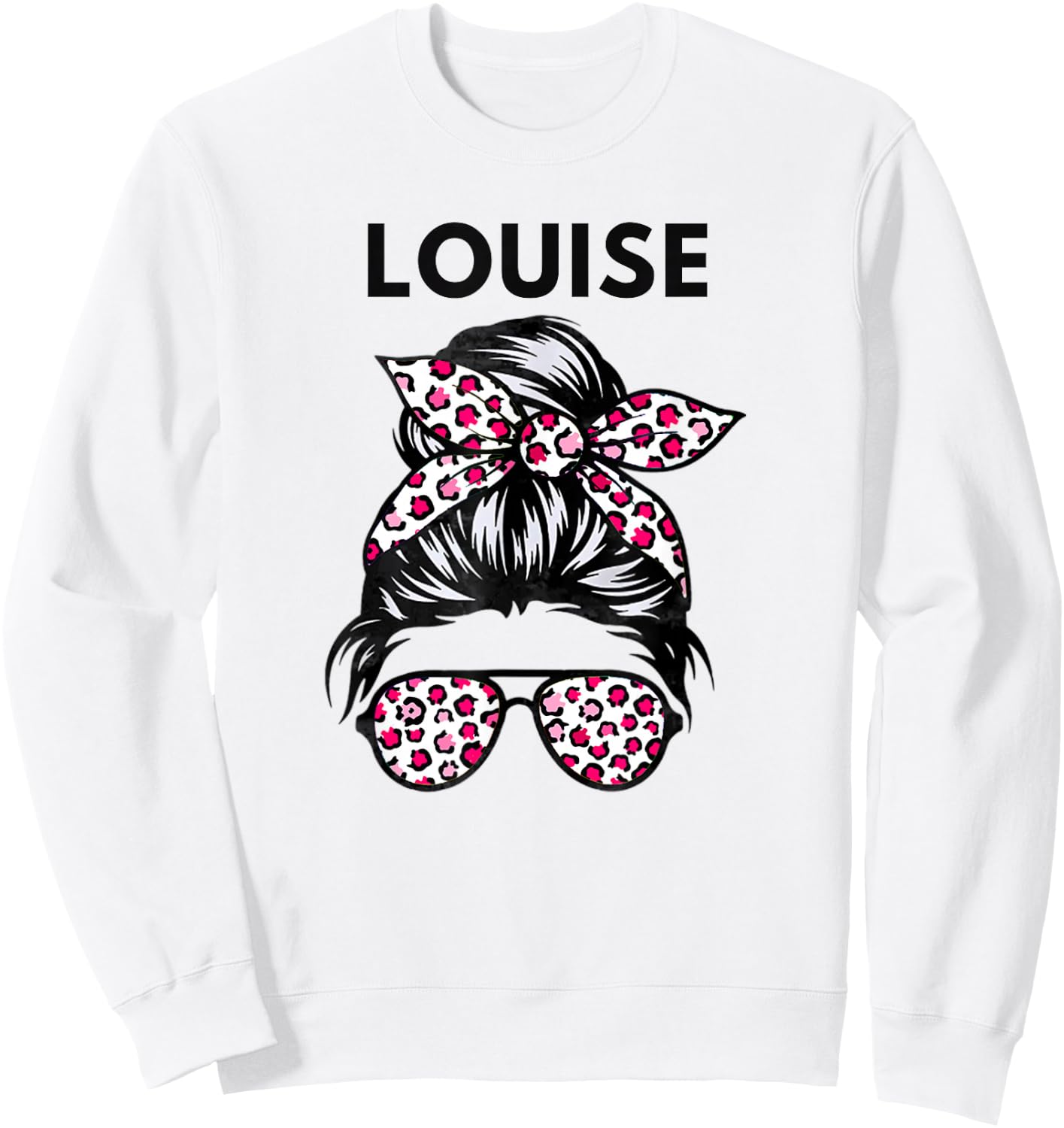 Louise Cute Matching Best Frienda Road Trip Vacation Sweatshirt - Sweatshirt | White