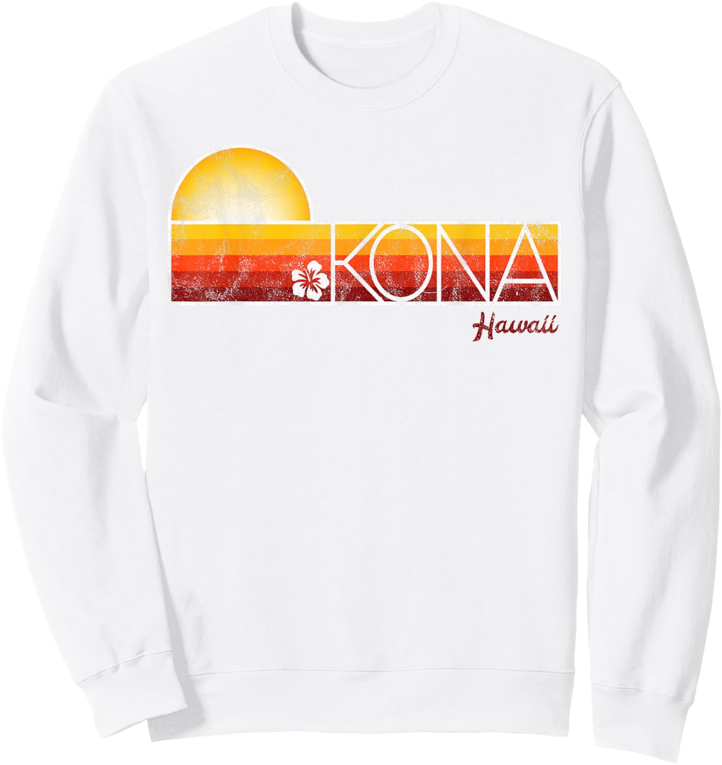 Kona Hawaii Sweatshirt - Sweatshirt | White