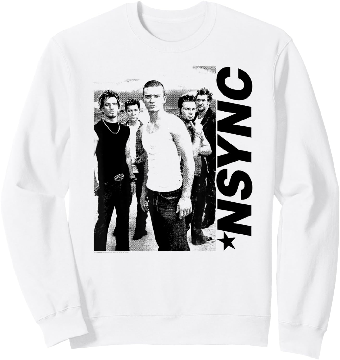 NSYNC Official Promise You Sweatshirt - Sweatshirt | White