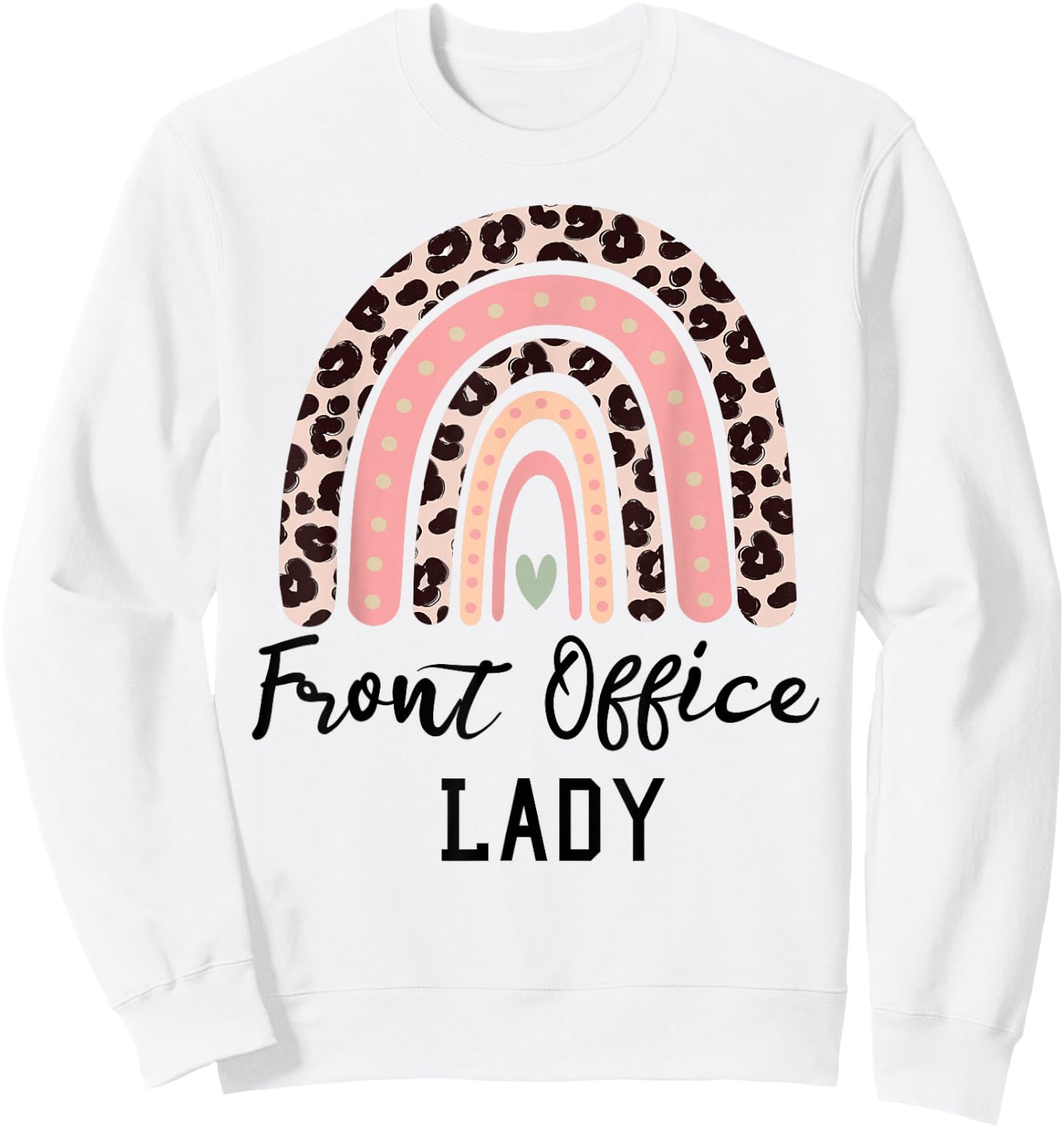Front Office Lady receptionist secretary back to school Sweatshirt - Sweatshirt | White