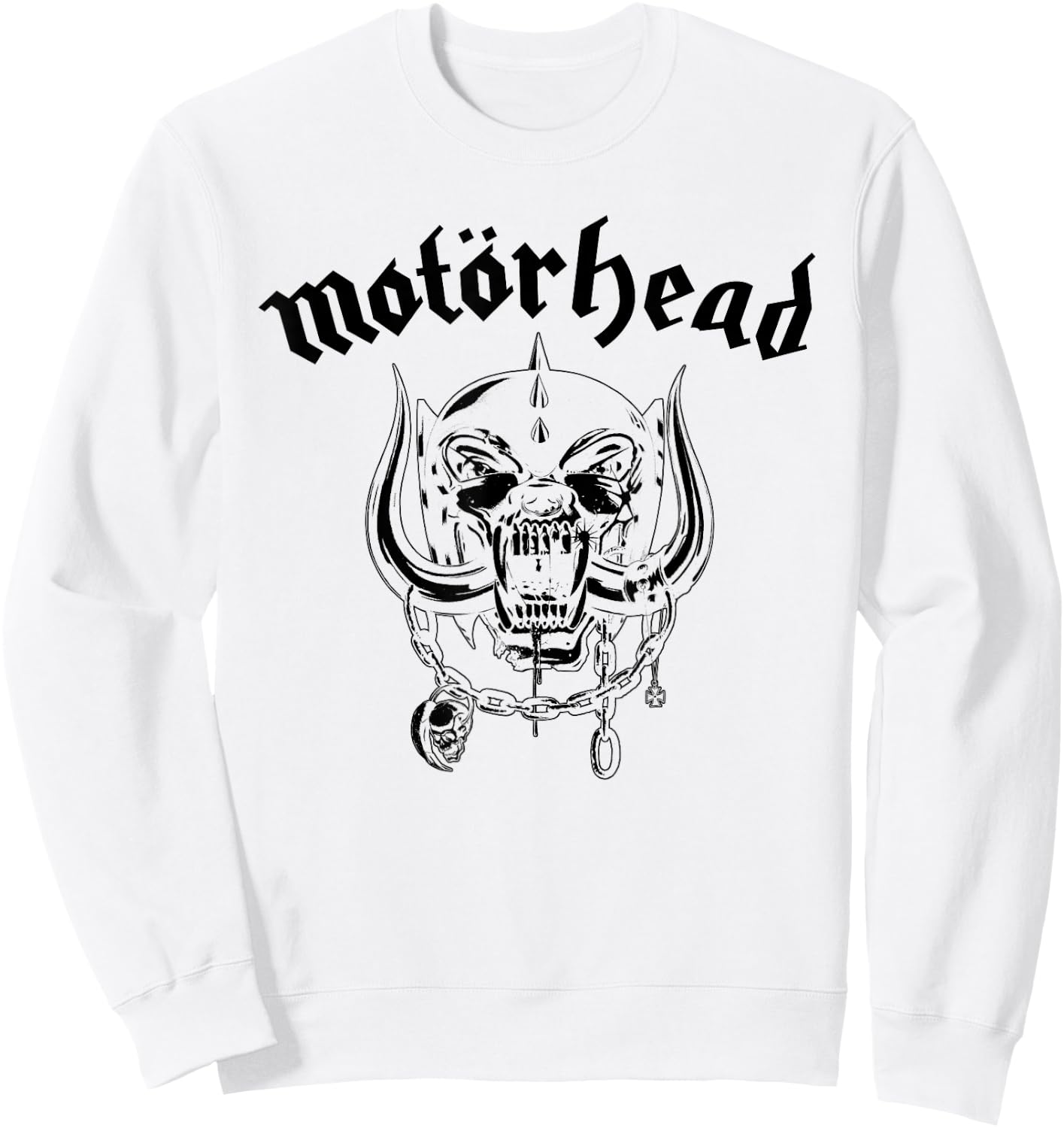 Motörhead – Flat Warpig White Sweatshirt - Sweatshirt | White