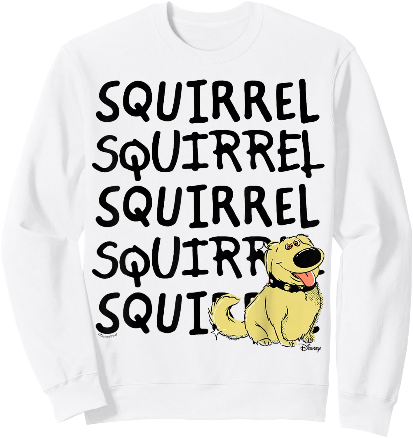 Up - Squirrel Doug Sweatshirt - Sweatshirt | White