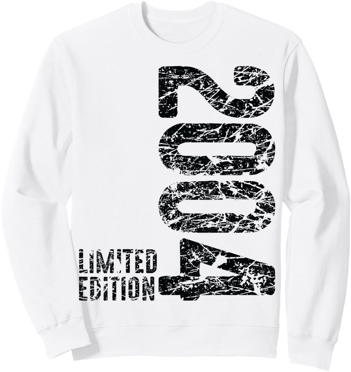 21st Birthday Man Woman 21 Years 2004 Decorative Funny Gift Sweatshirt - Sweatshirt | White