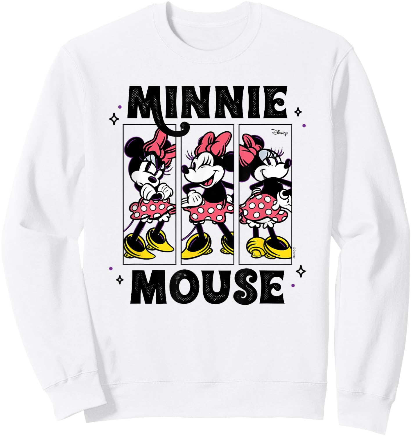 Minnie Mouse - Different Poses And Expressions Sweatshirt - Sweatshirt | White