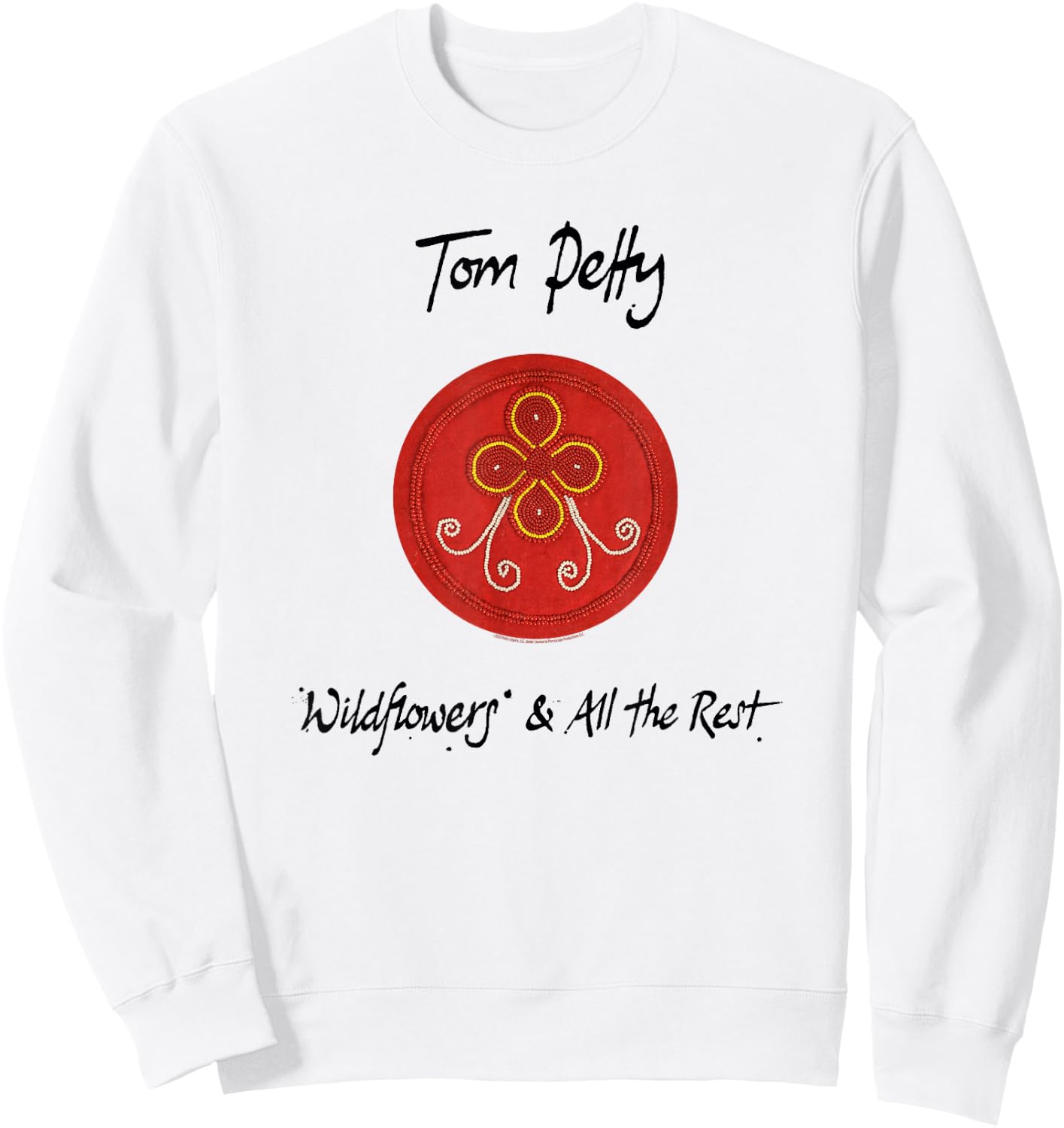 Tom Petty Wildflowers And All The Rest Sweatshirt - Sweatshirt | White