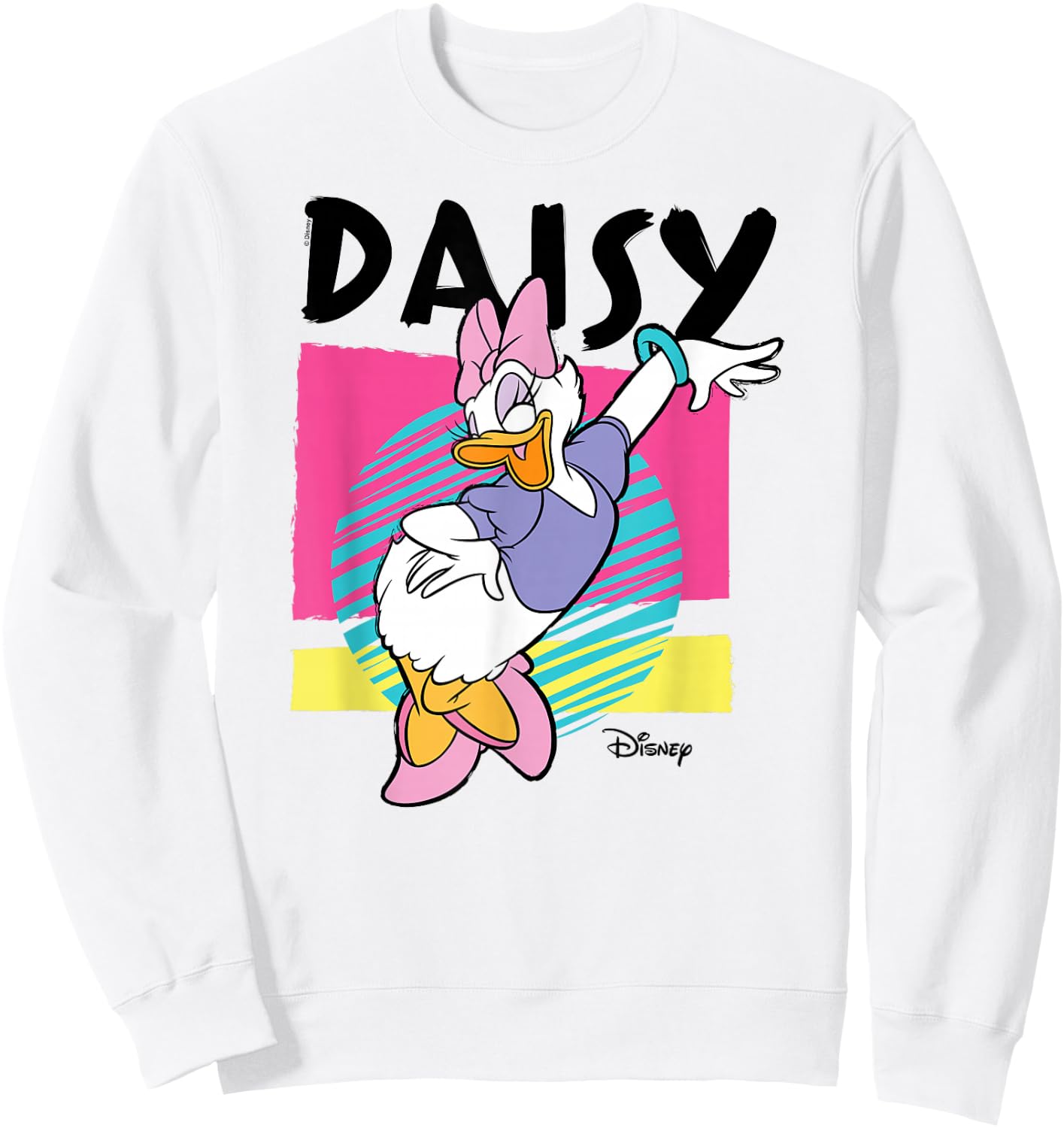Daisy Duck - Daisy Hand Flip Sweatshirt - Sweatshirt | White