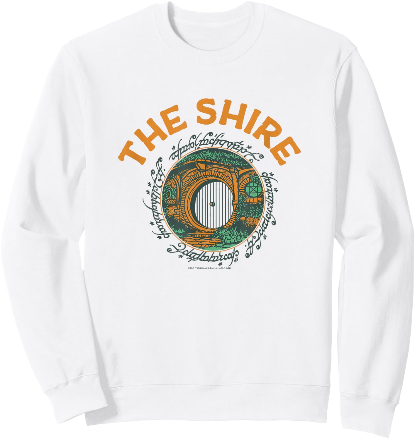 The Lord of the Rings The Shire Hobbit Hole Entrance Sweatshirt - Sweatshirt | White