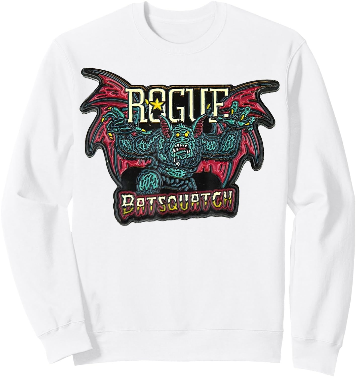 Rogue Ale Batsquatch Sweatshirt - Sweatshirt | White