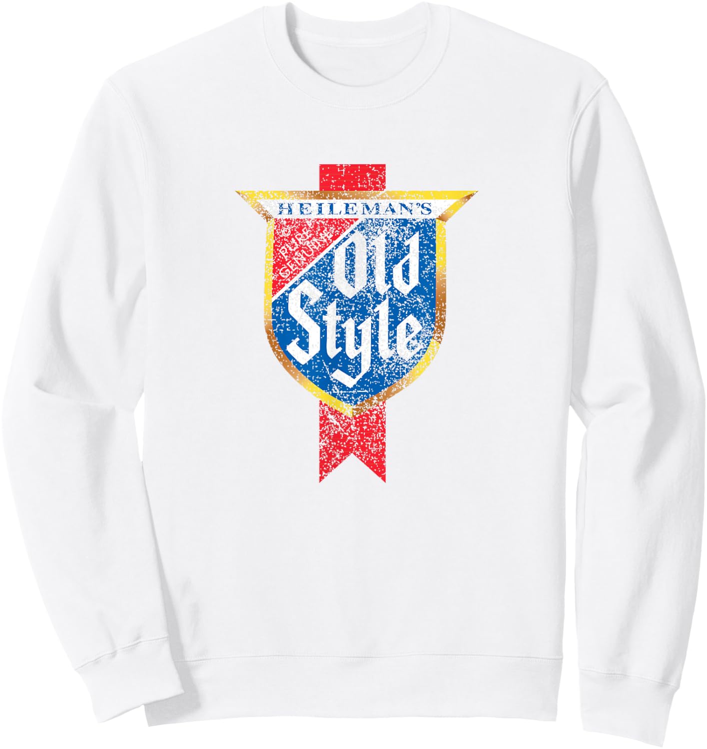 Heileman's Old Style Beer Classic Sweatshirt - Sweatshirt | White