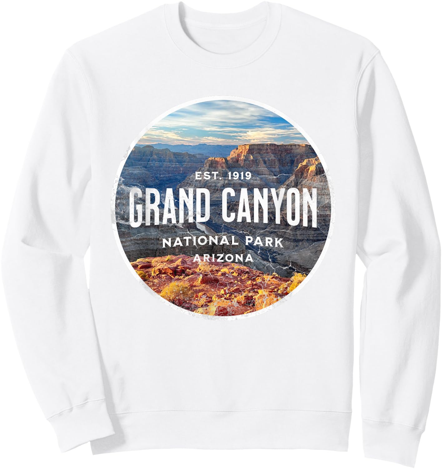 Grand Canyon National Park Sweatshirt - Sweatshirt | White
