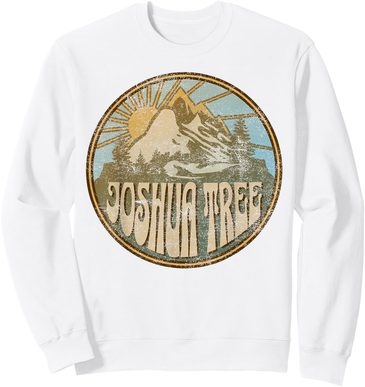Joshua Tree National Park Sweatshirt - Sweatshirt | White