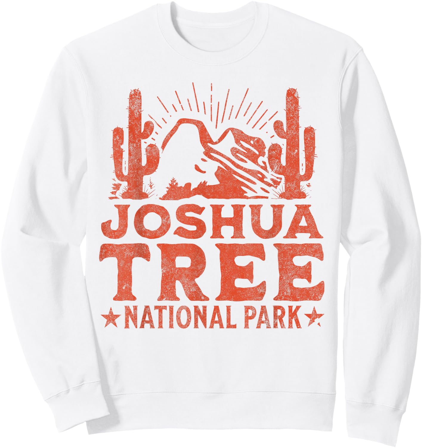 Joshua Tree National Park Sweatshirt - Sweatshirt | White