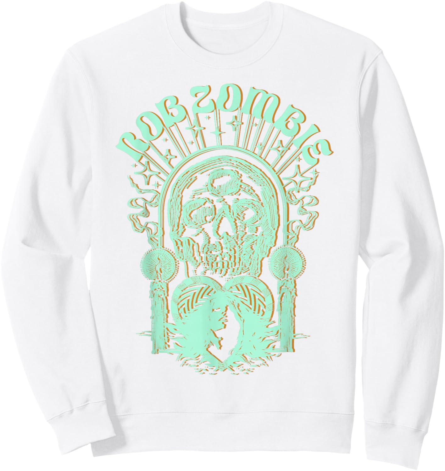 Rob Zombie – Cosmic Sheri On Pink Sweatshirt - Sweatshirt | White