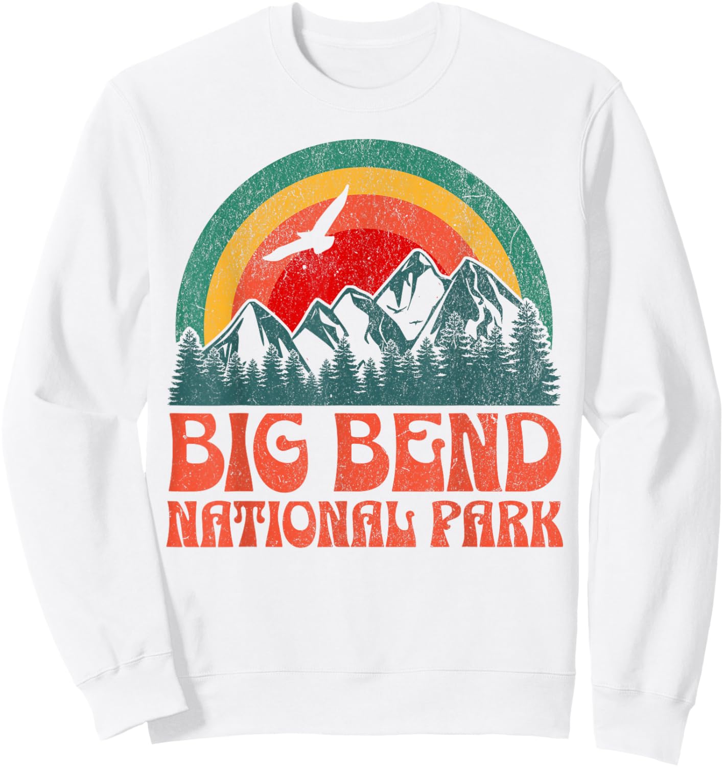 Big Bend National Park Sweatshirt - Sweatshirt | White