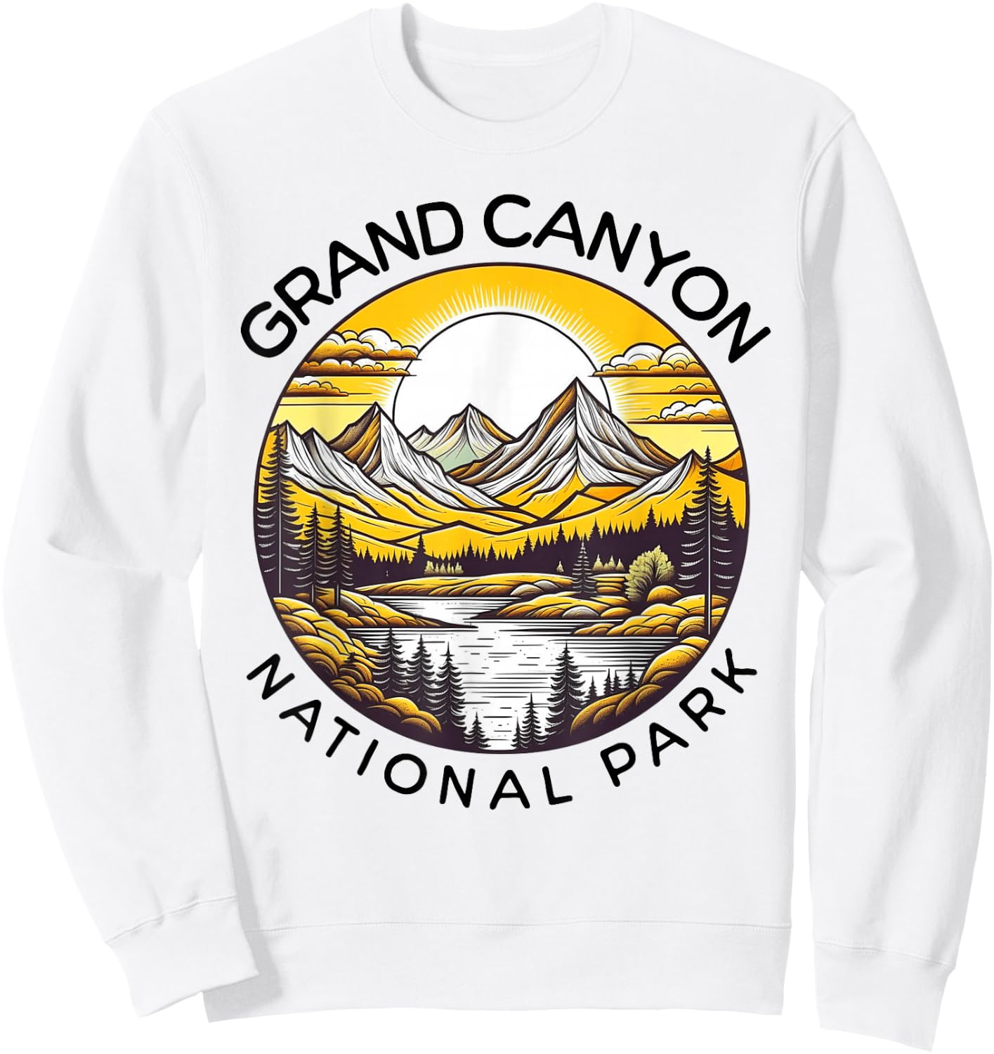 Grand Canyon National Park Sweatshirt - Sweatshirt | White