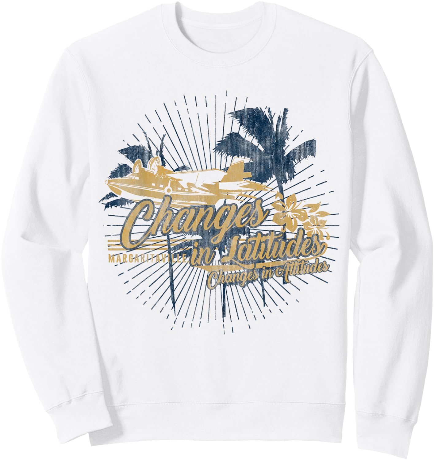 Changes in Latitude Sweatshirt - Sweatshirt | White