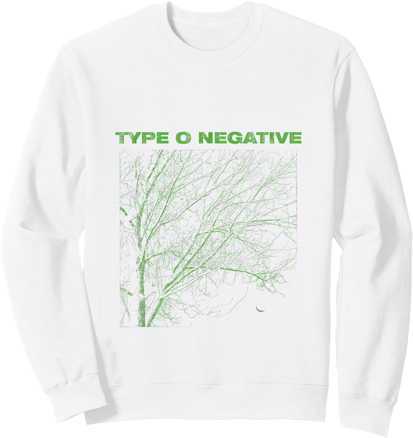 Type O Negative Tree White Sweatshirt - Sweatshirt | White