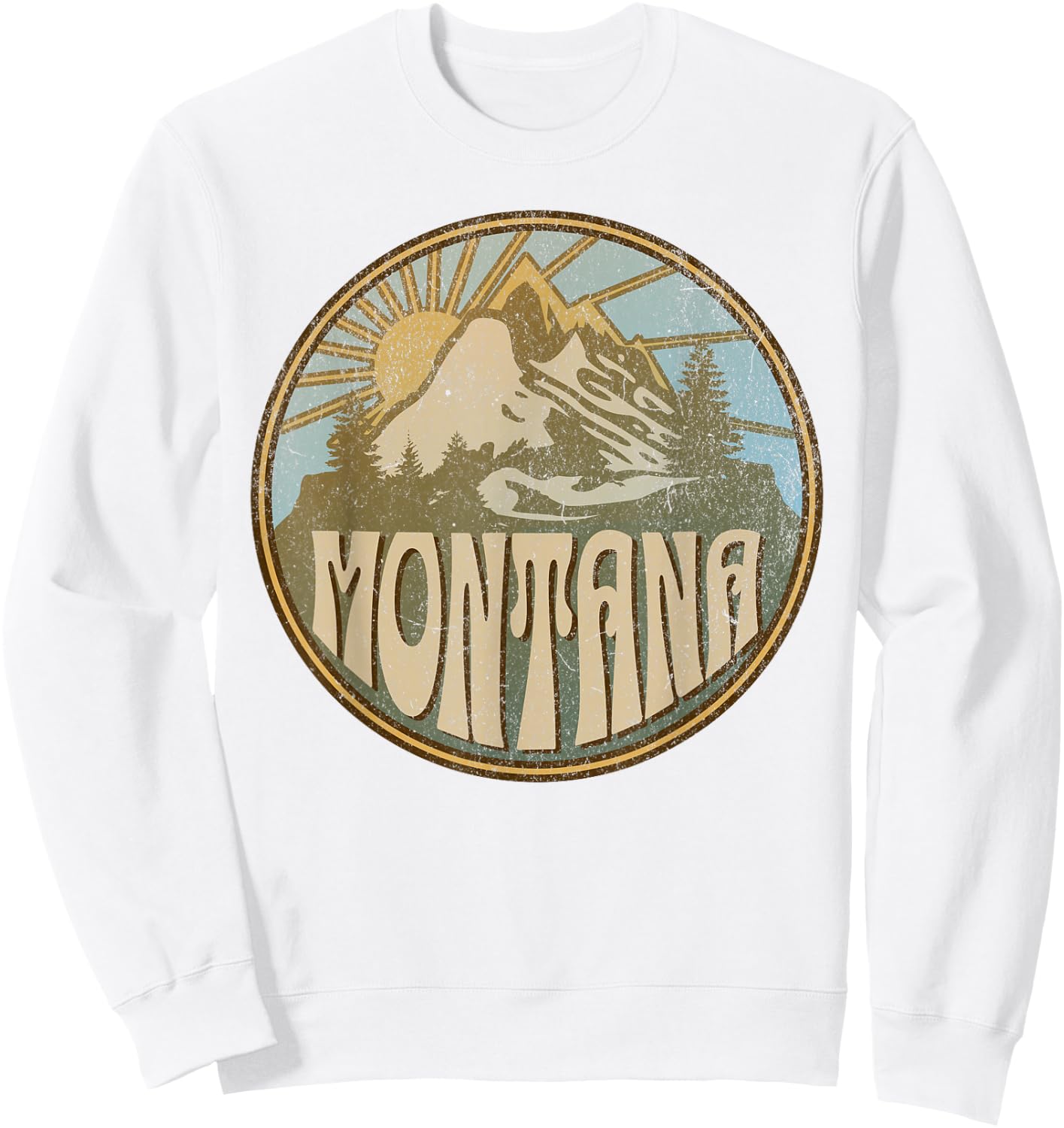 Montana Sweatshirt - Sweatshirt | White