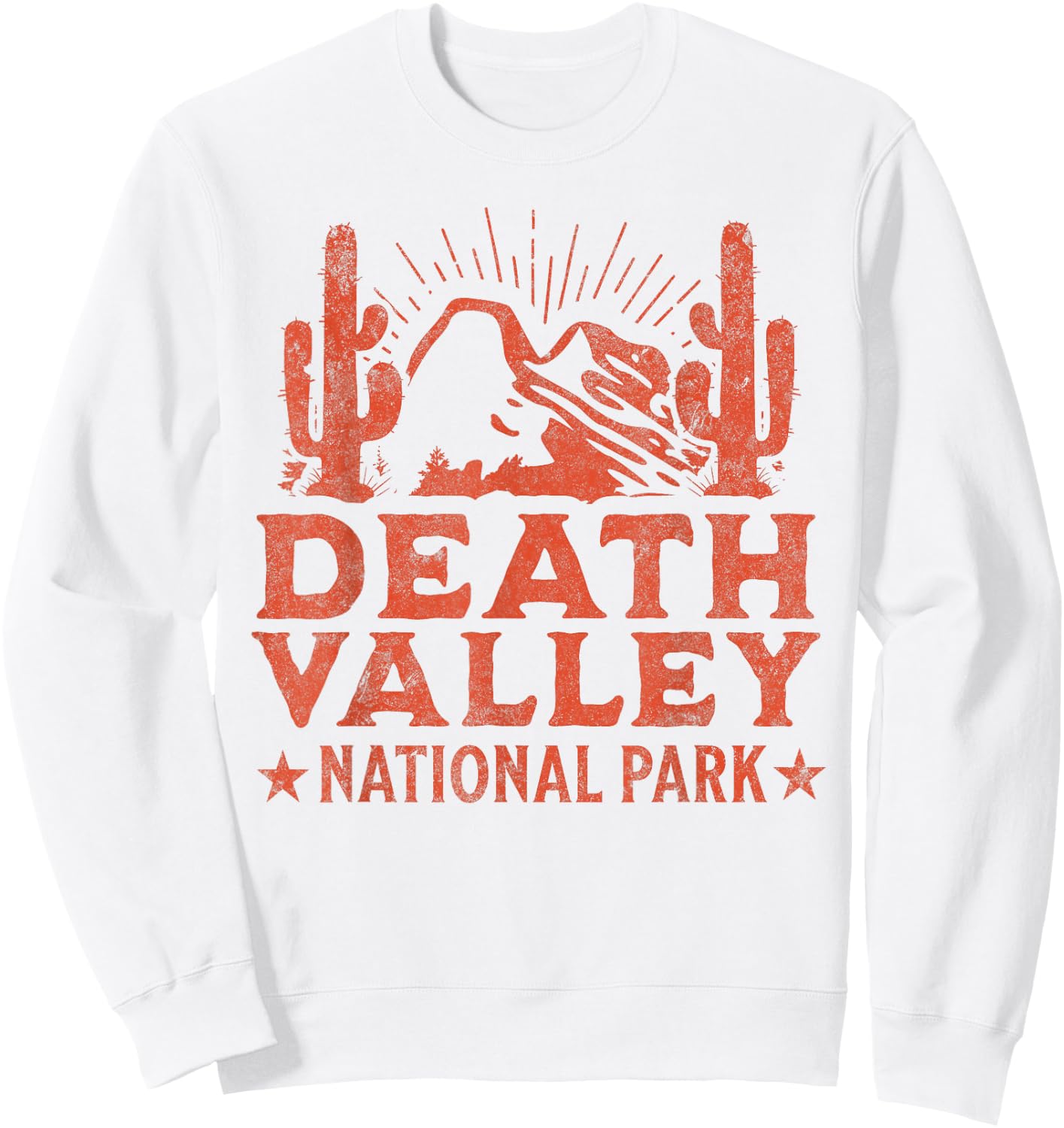 Death Valley National Park Sweatshirt - Sweatshirt | White