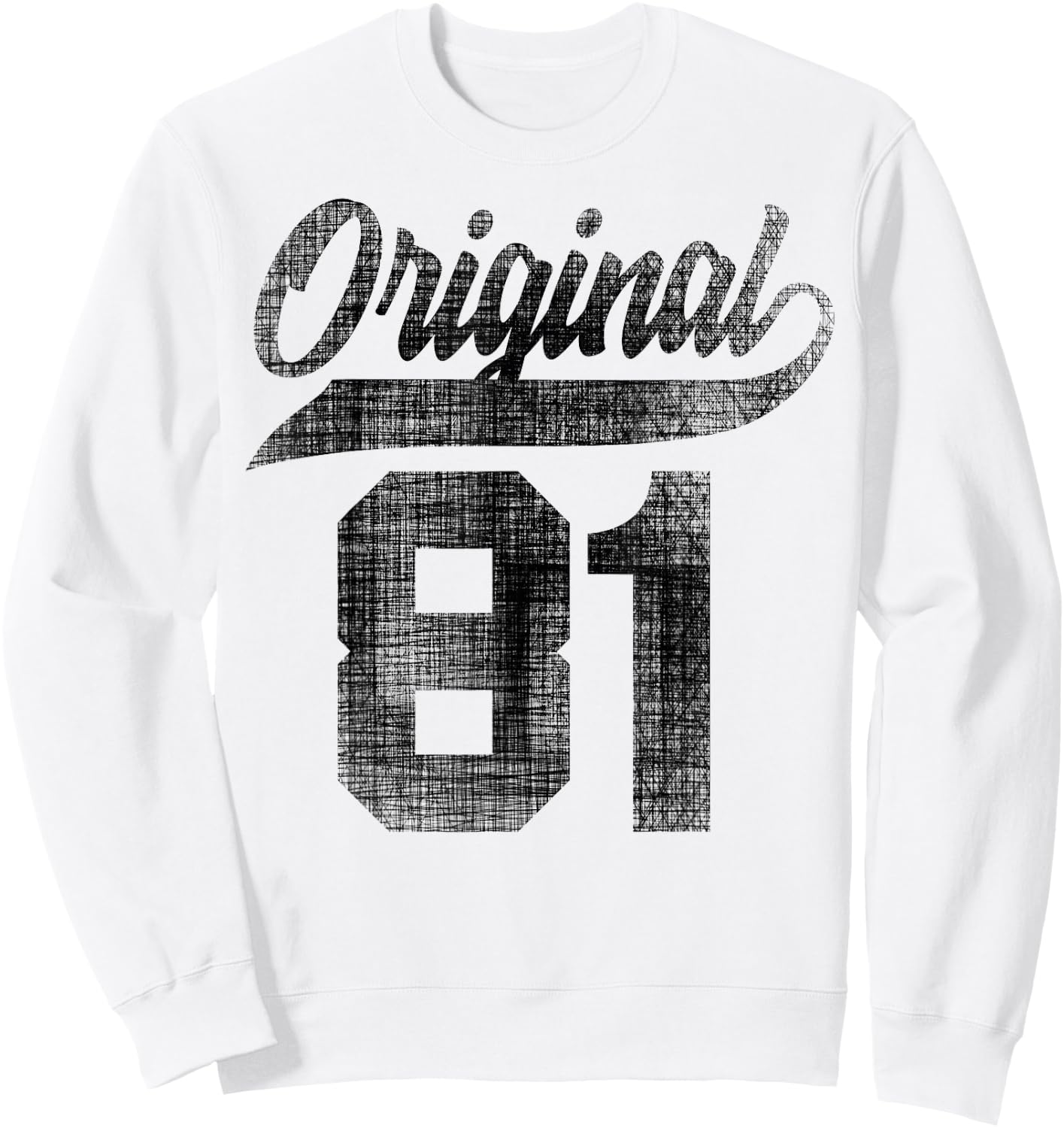 42nd Birthday Original Men Women Vintage 1981 Sweatshirt - Sweatshirt | White