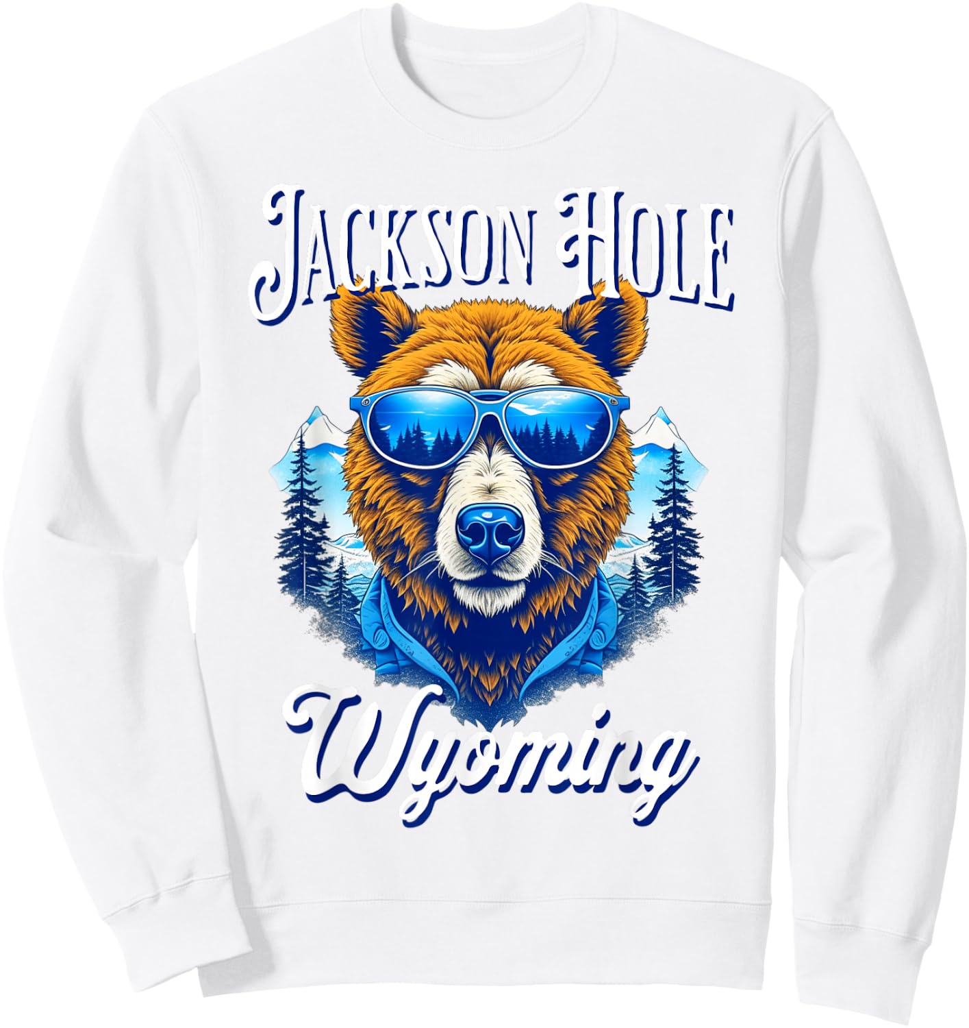 Jackson Hole Sweatshirt - Sweatshirt | White