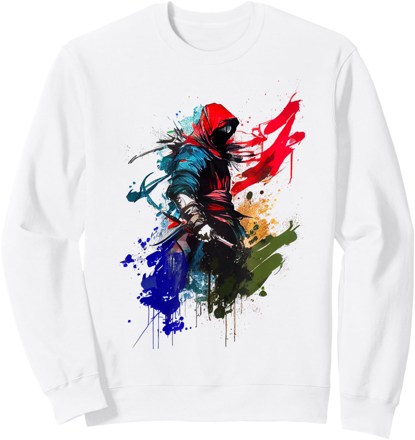 Samurai Ronin Sweatshirt - Sweatshirt | White