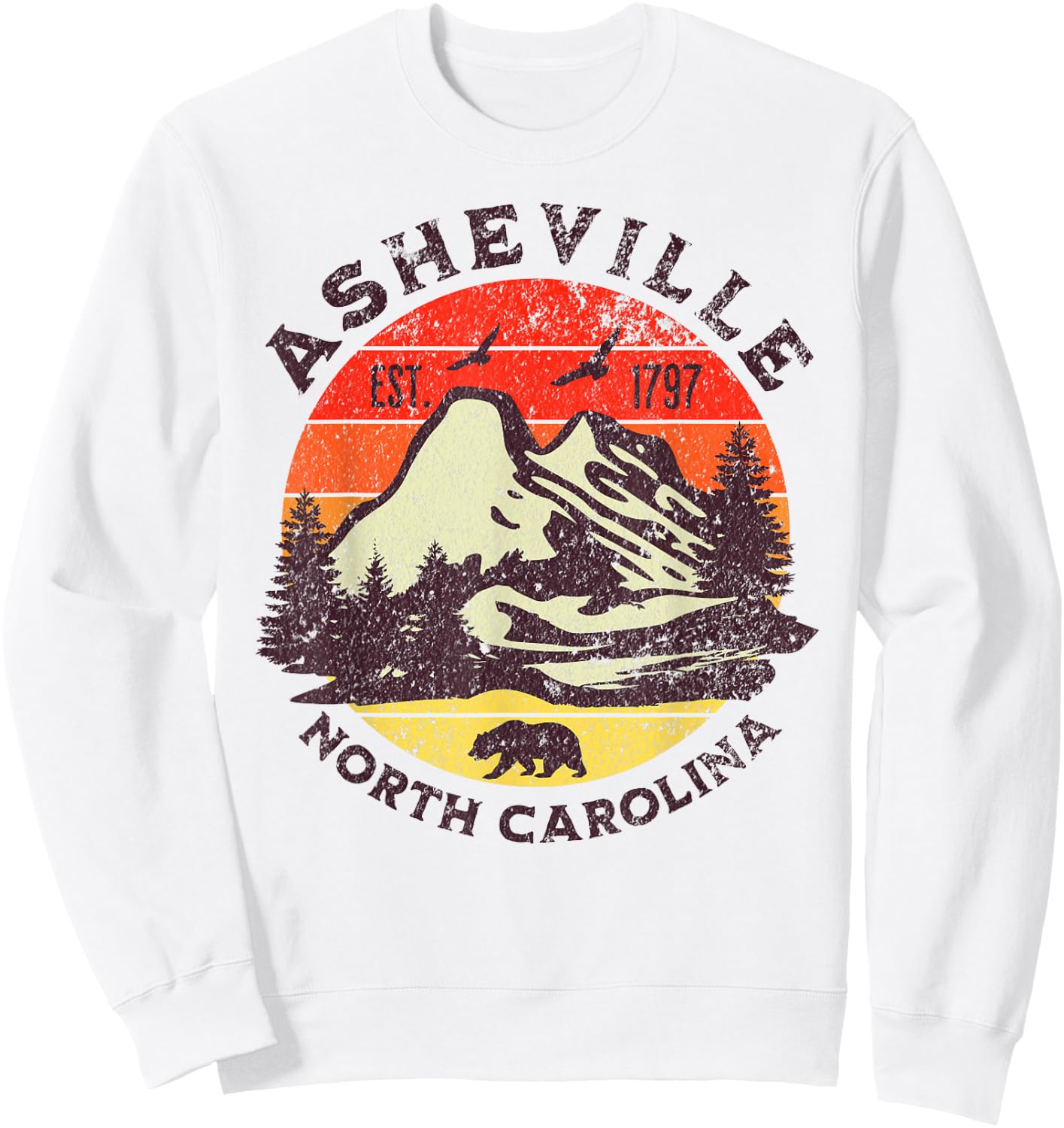 Asheville Sweatshirt - Sweatshirt | White