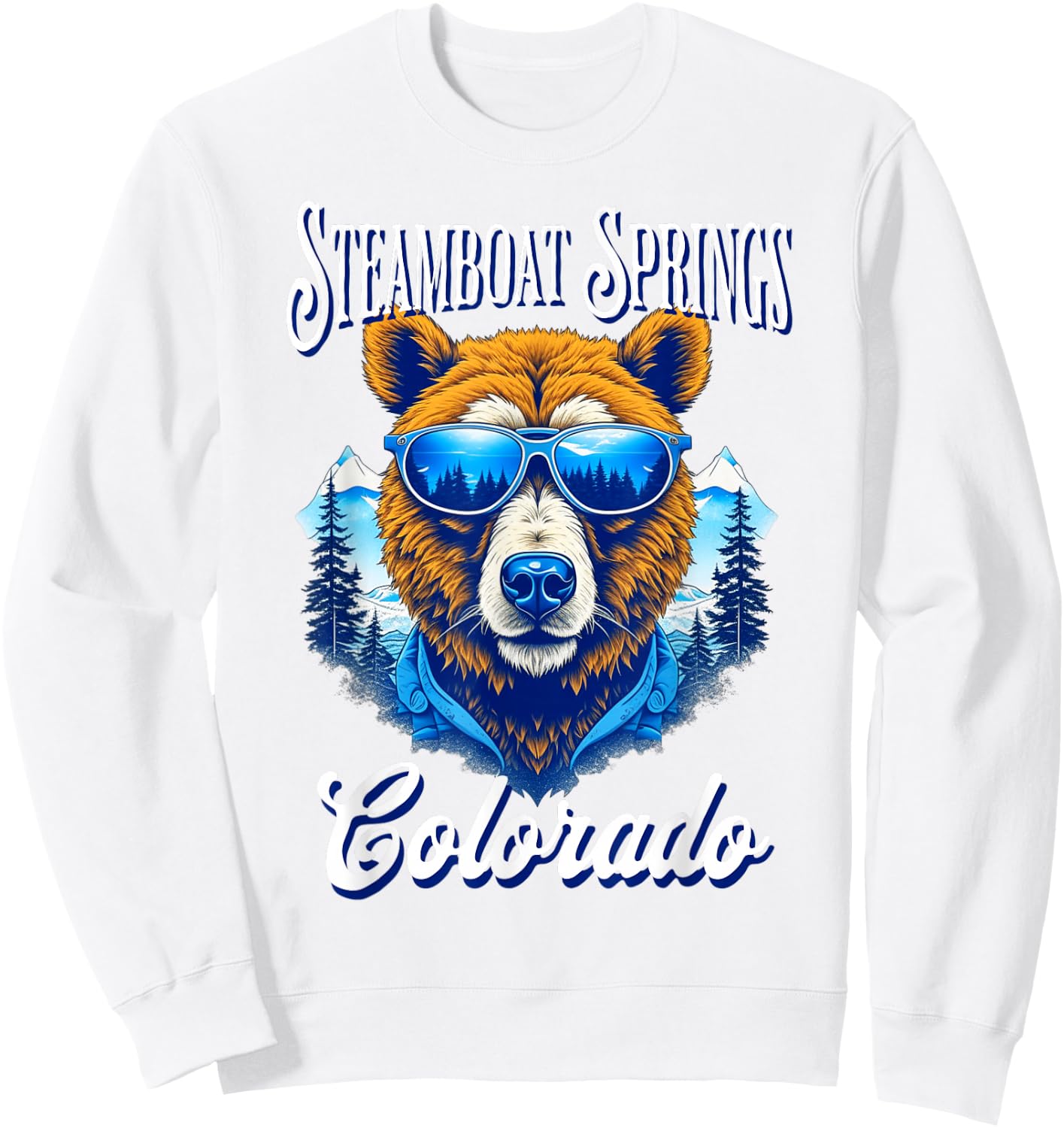 Steamboat Springs Sweatshirt - Sweatshirt | White
