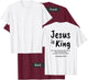 Christian Faith Revelation 17:14 Jesus Is King Christianity T-Shirt - T-Shirt | Maroon