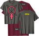 Invincible Animated - Atom Eve Symbol T-Shirt - T-Shirt | Maroon