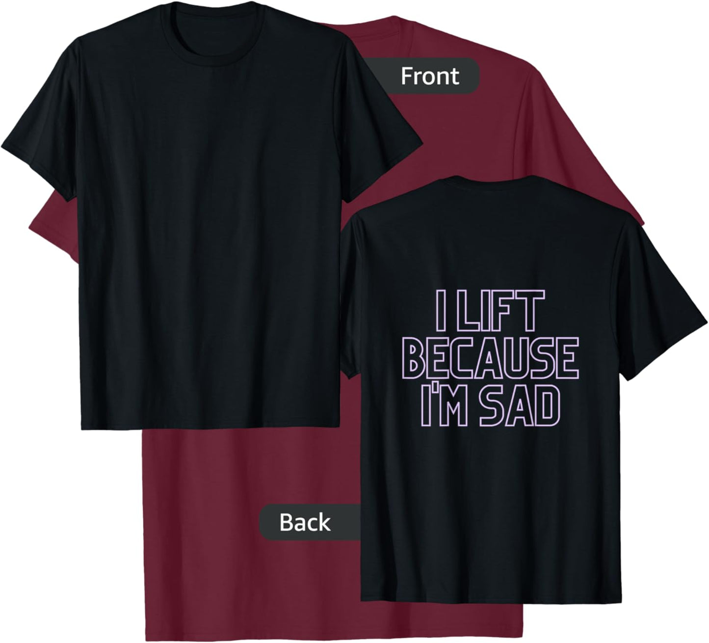 Oversized Weightlifting Gym Pump Cover T-Shirt - T-Shirt | Maroon