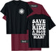 Save A Horse Ride A Blue Collar Man Retro (2 Sides) T-Shirt - T-Shirt | Maroon