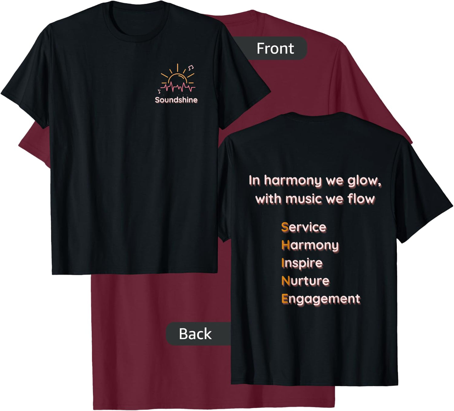 Soundshine T-Shirt - T-Shirt | Maroon
