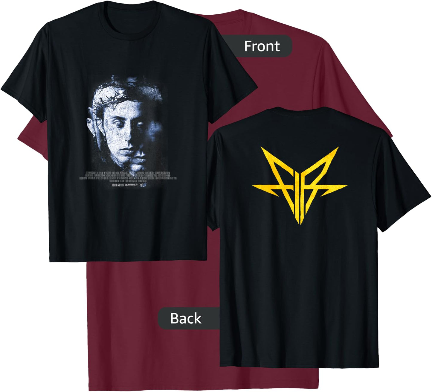 Falling In Reverse - Official Merchandise - WTWB T-Shirt - T-Shirt | Maroon