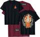 American Traditional Boxer Old School Tattoo Flash Boxing T-Shirt - T-Shirt | Maroon