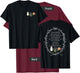 Always Throw Spilled Salt Over Your Left Shoulder (Two Side) T-Shirt - T-Shirt | Maroon