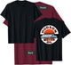 Retro Vintage Gas Station Hudson Motor Oil Car Bikes Garage T-Shirt - T-Shirt | Maroon