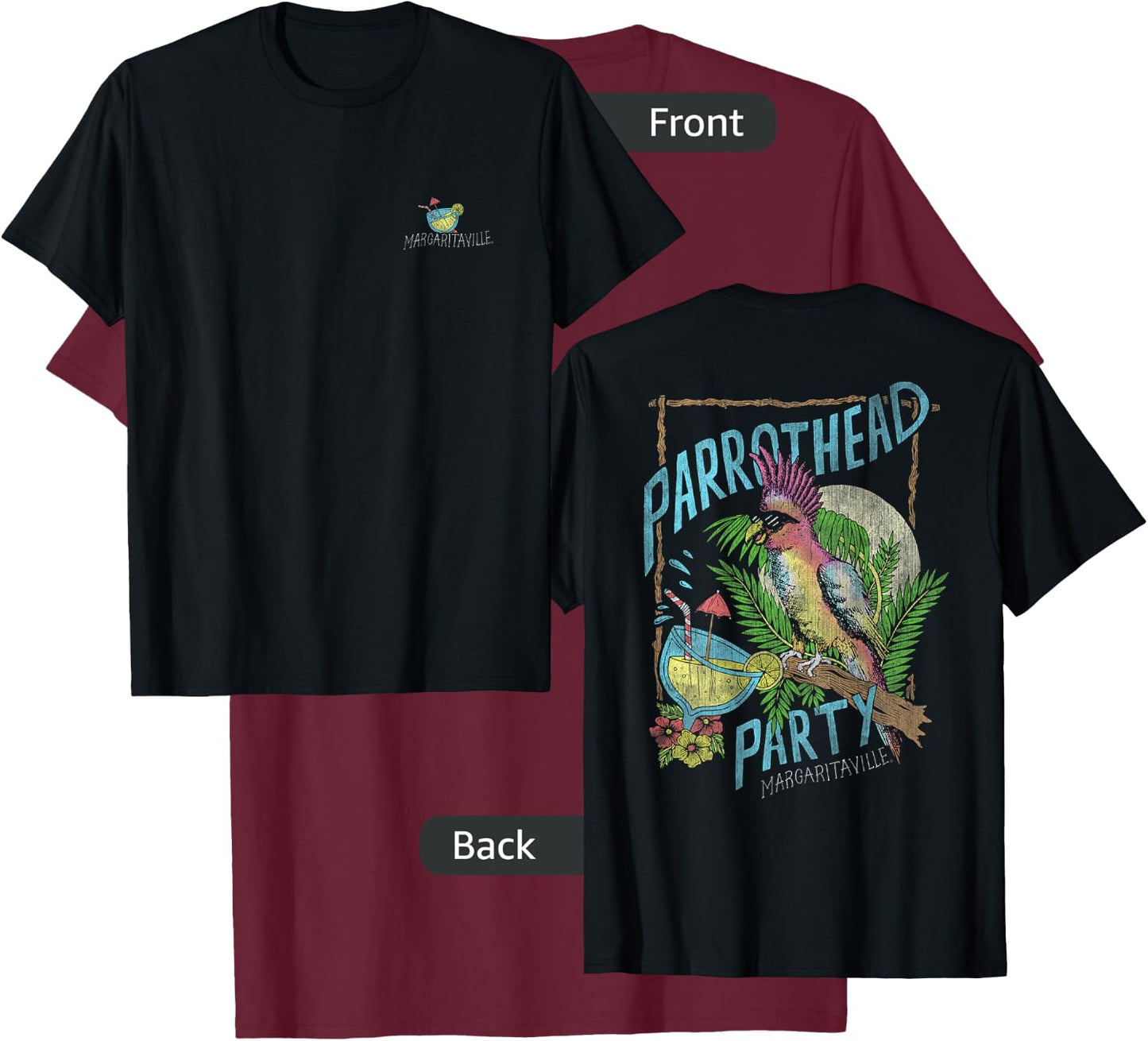 Parrothead Party T-Shirt - T-Shirt | Maroon
