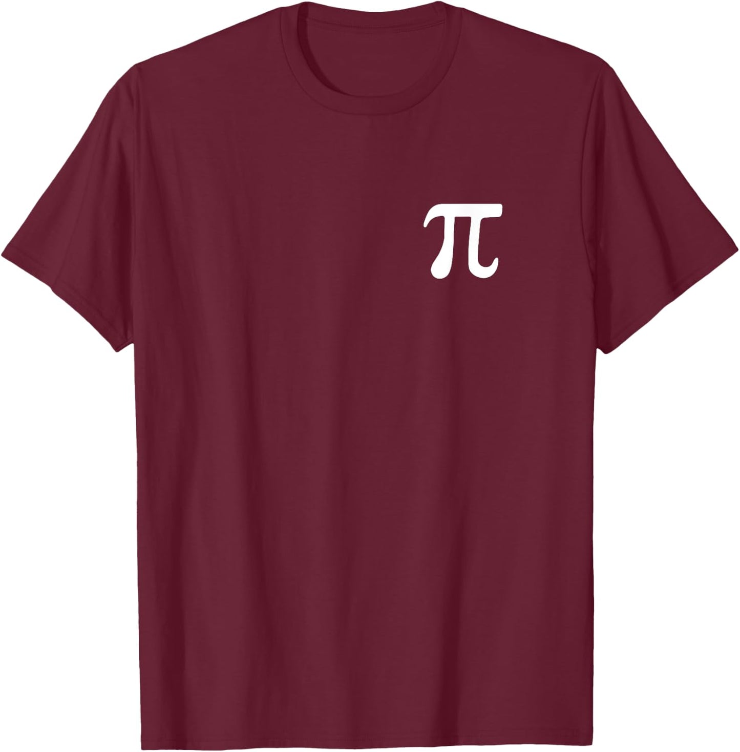 Mathematics Pi Symbol Pi T-Shirt - T-Shirt | Maroon