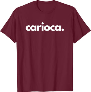 Carioca - Official Rio de Janeiro T-Shirt - T-Shirt | Maroon