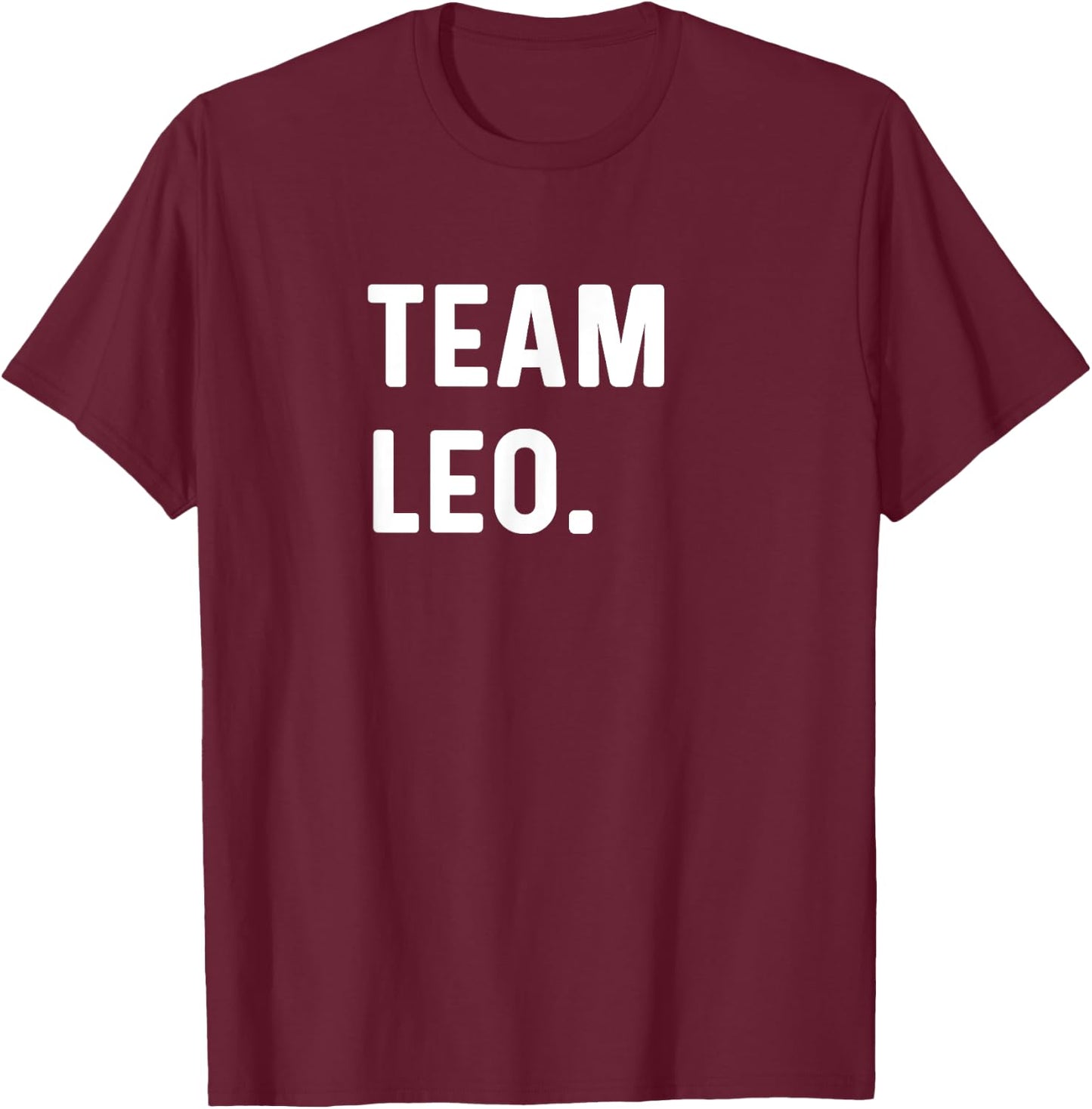 Team Leo T-Shirt - T-Shirt | Maroon