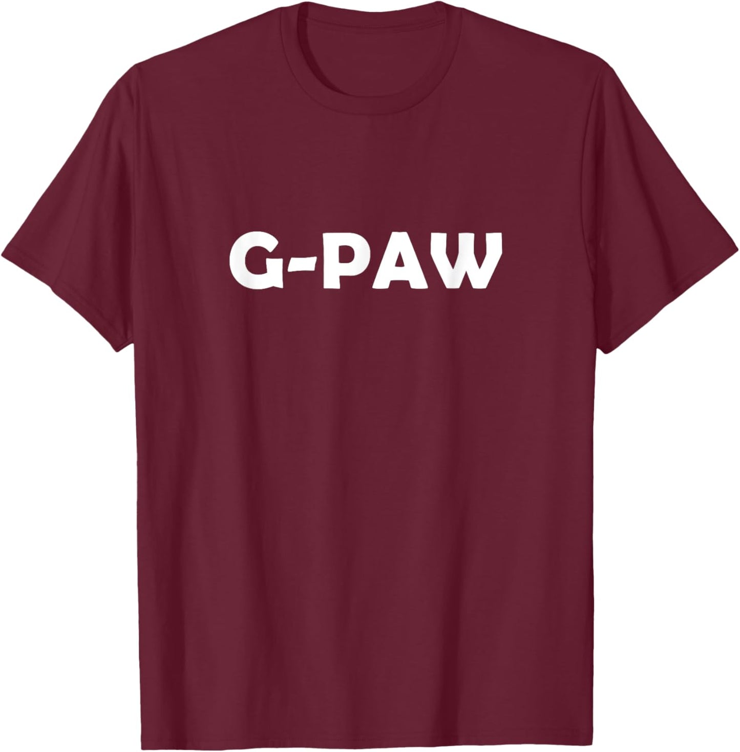 G-Paw T-Shirt - T-Shirt | Maroon